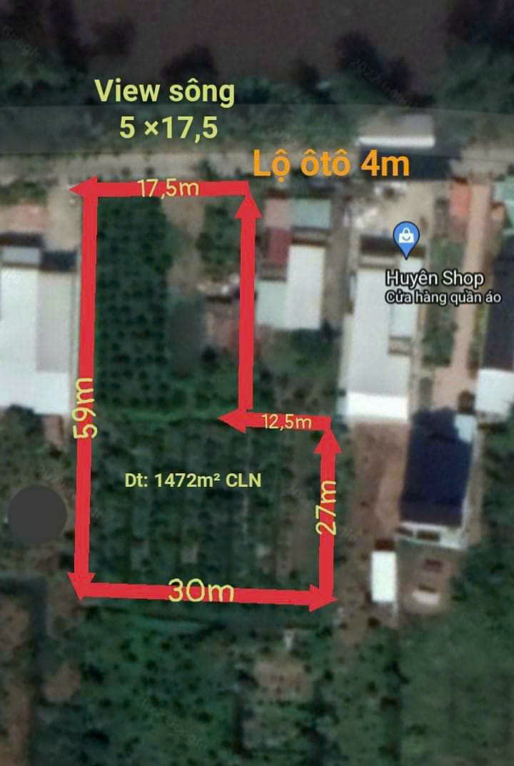 Bán Đất Vườn Làm Biệt Thự MiNi, Cầu Gạch Sung, Nhơn Nghĩa Phong Điền CT