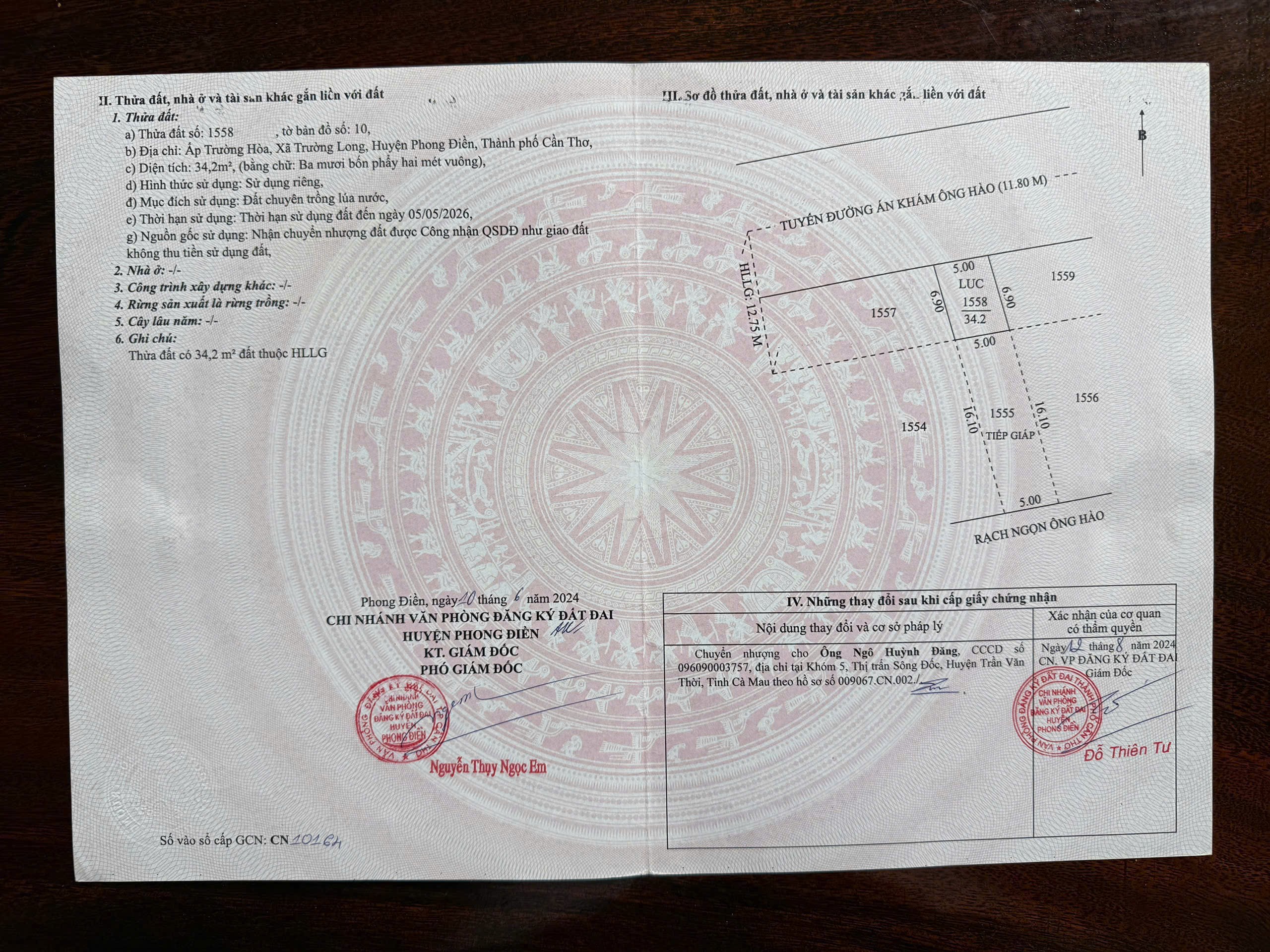 Bán 3 nền thổ cư đường Huyện Rạch Khám Ông Hào