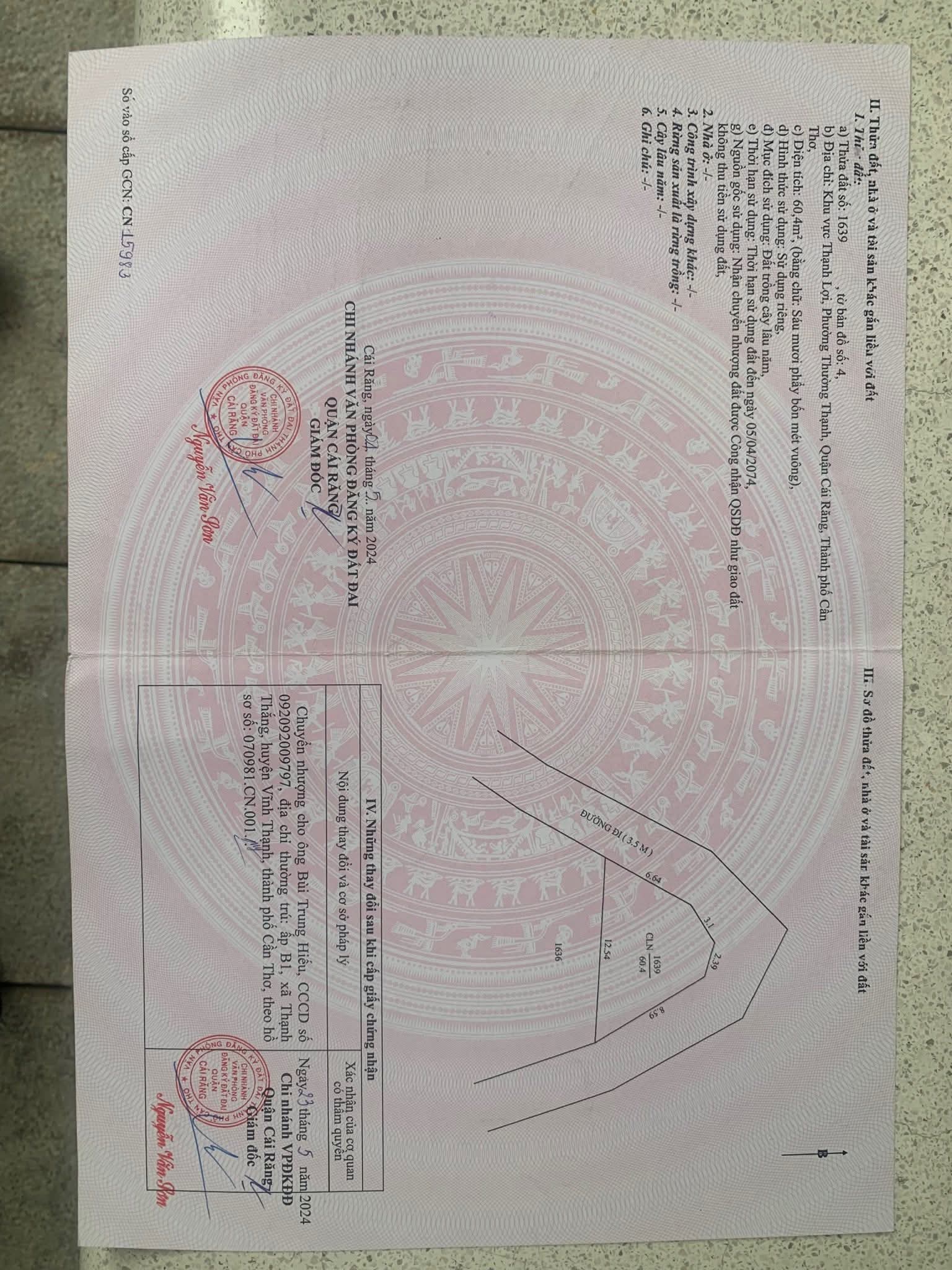 Nhà trệt rạch Xẻo Dạ Phường Cái Răng mới đẹp