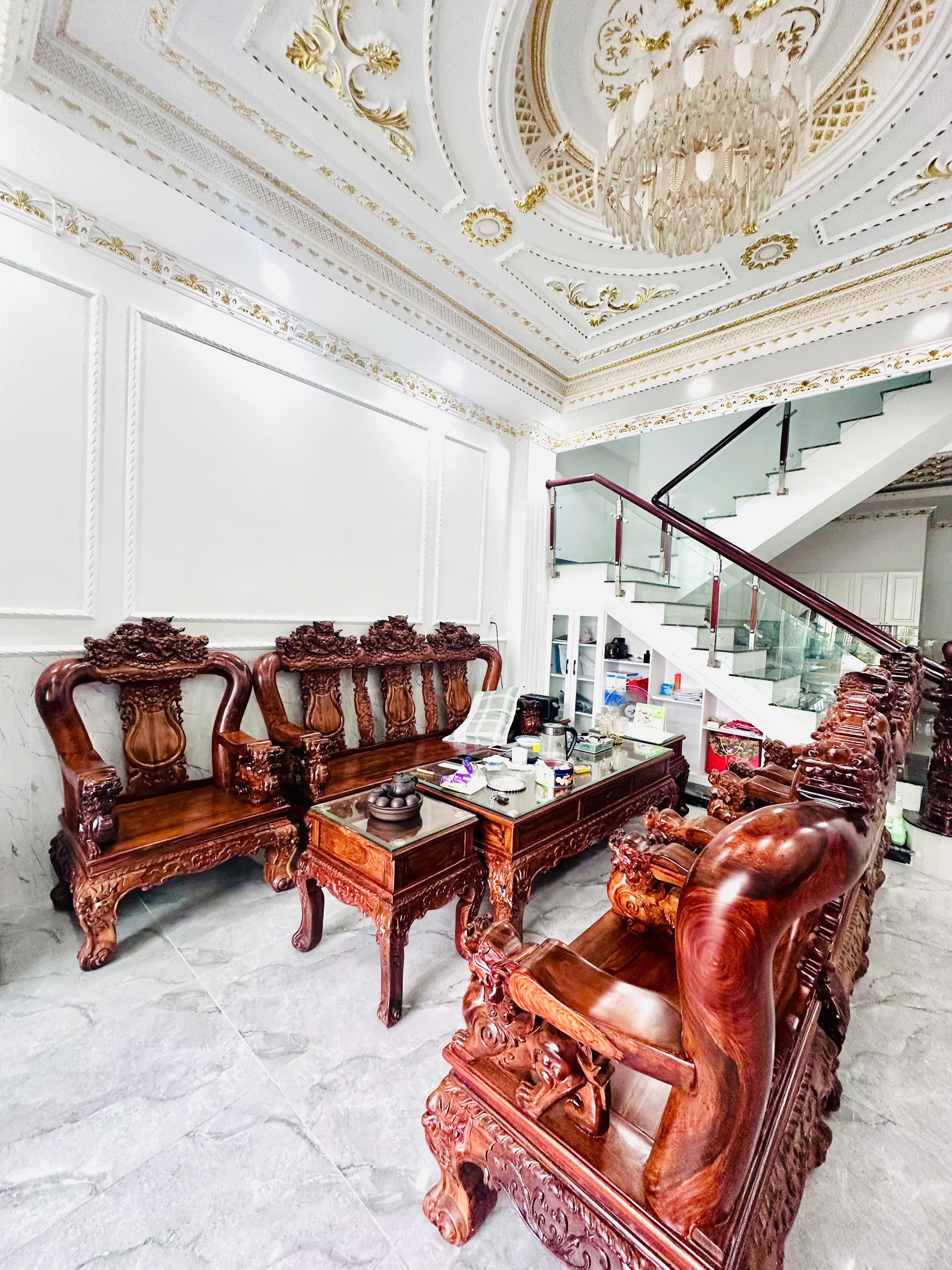 BÁN NHÀ 1 TRỆT 2 LẦU – FULL NỘI THẤT CAO CẤP – KDC NAM LONG 1