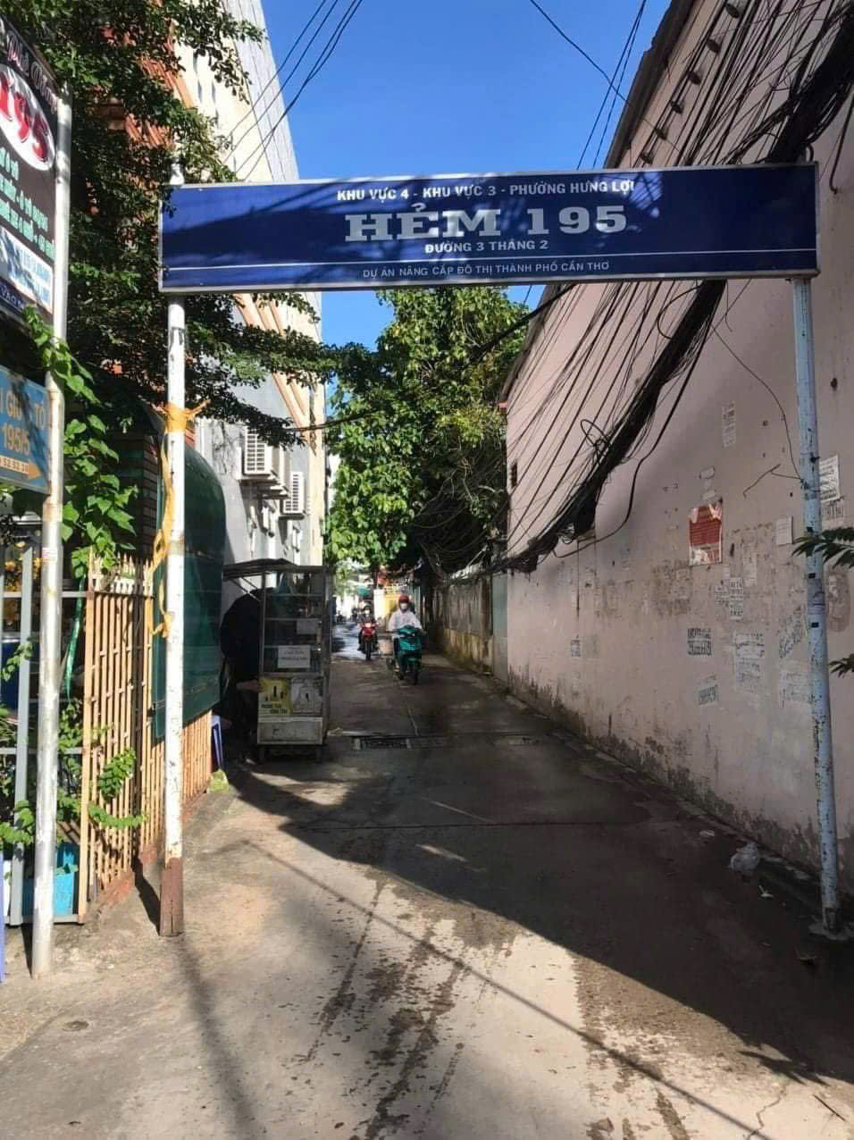 Bán nền trục hẻm 195 đường 3/2 Hưng Lợi – Thổ cư 100%, giá 1 tỷ 850 triệu