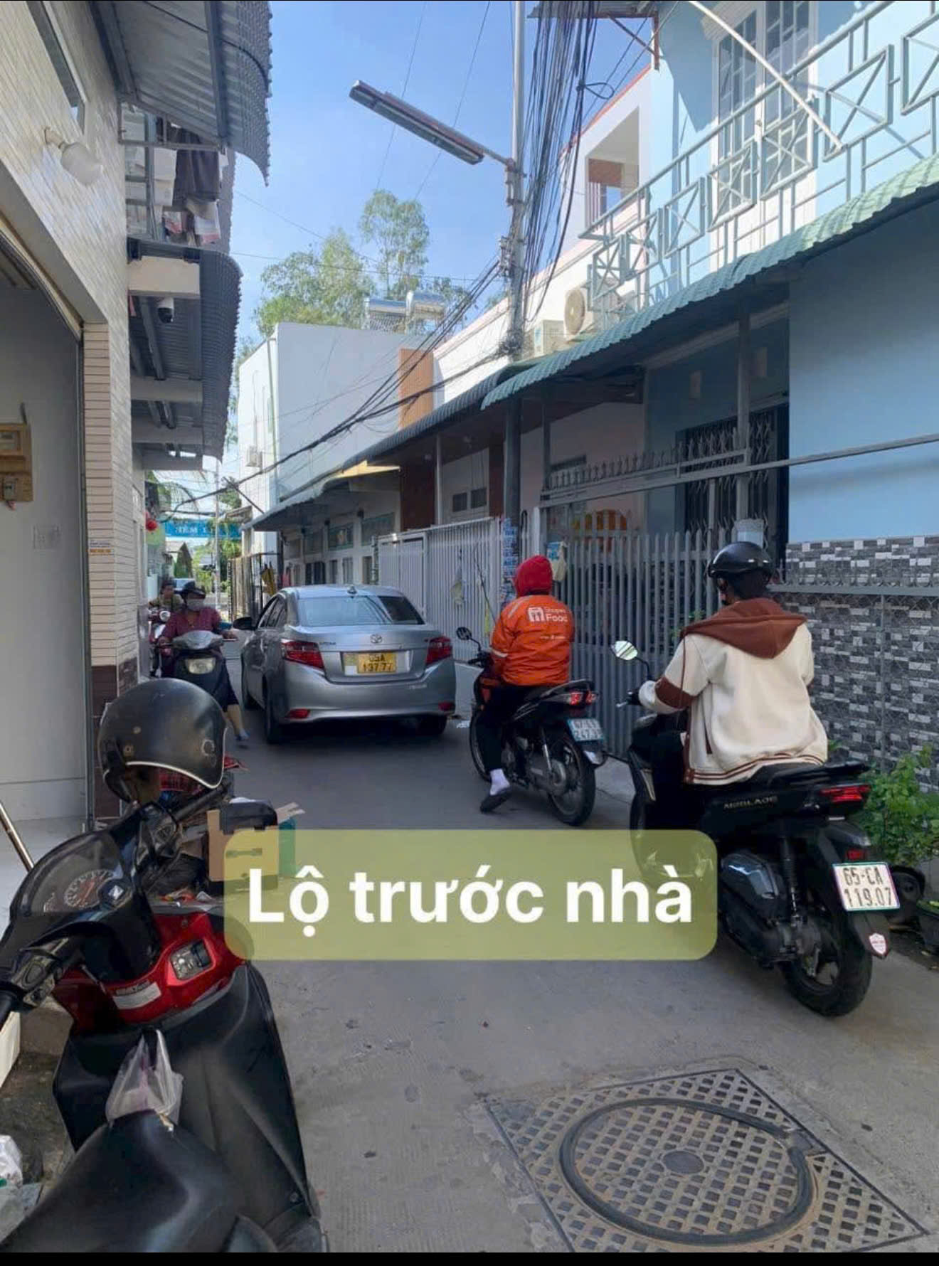 Cho thuê nhà trọ mặt tiền hẻm Hồ Bún Xáng, thông hẻm Lò Mổ