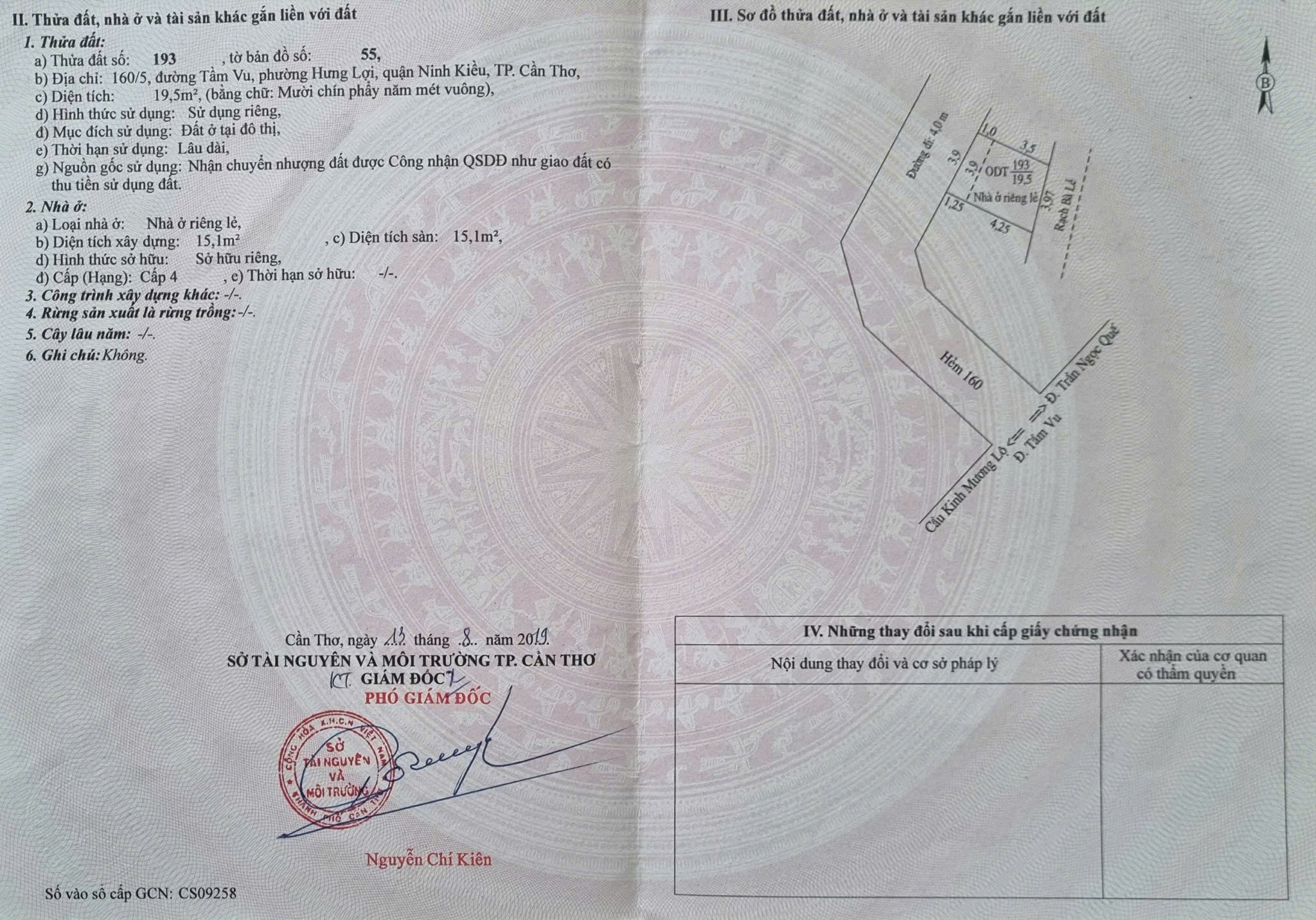 Bán Nhà Cấp 4 Trục Chính Hẻm 160 Tầm Vu Oto Tới Nhà Gần Cầu Trần Hoàng Na