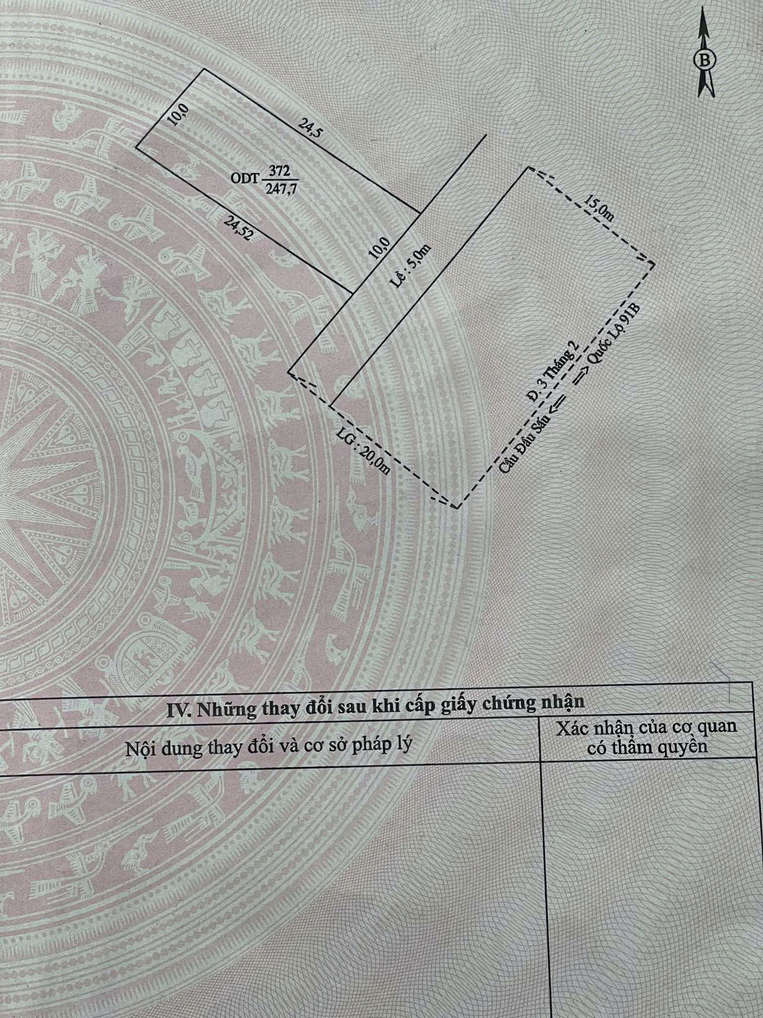 Bán Nền Mặt Tiền Đường 3 Tháng 2 Gần Ngã Tư Nguyễn Văn Linh Mặt Tiền Ngang 10m