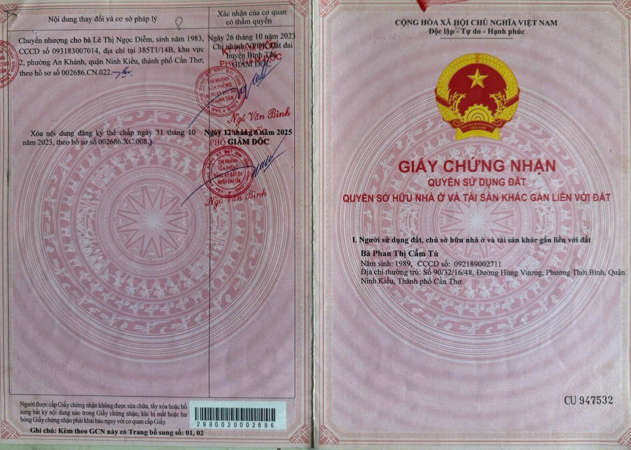 BÁN NỀN THỔ CƯ TRỤC CHÍNH KHU TĐC NHƠN NGHĨA