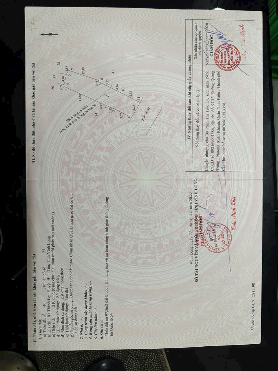 BÁN NỀN THỔ CƯ TRỤC CHÍNH KHU TĐC NHƠN NGHĨA