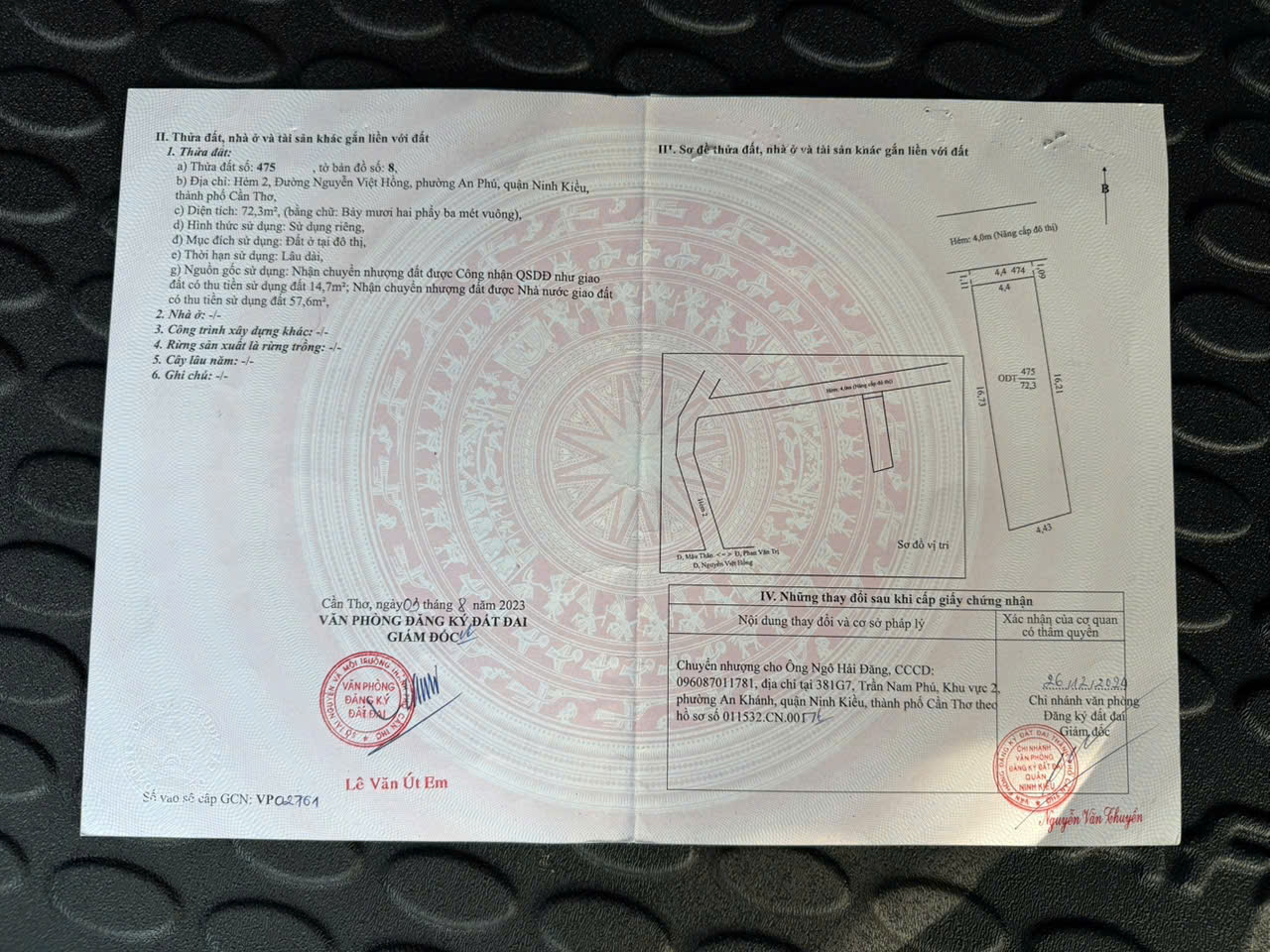 Bán Nền Hẻm 158 Nguyễn Việt Hồng Thông Hẻm 1 Lý Tự Trọng