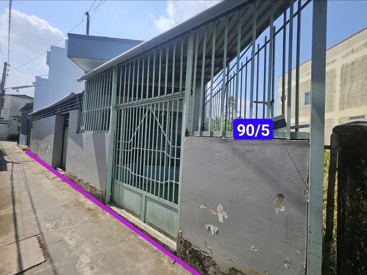 Bán nhà diện tích rộng hẻm 90 Nguyễn Thông