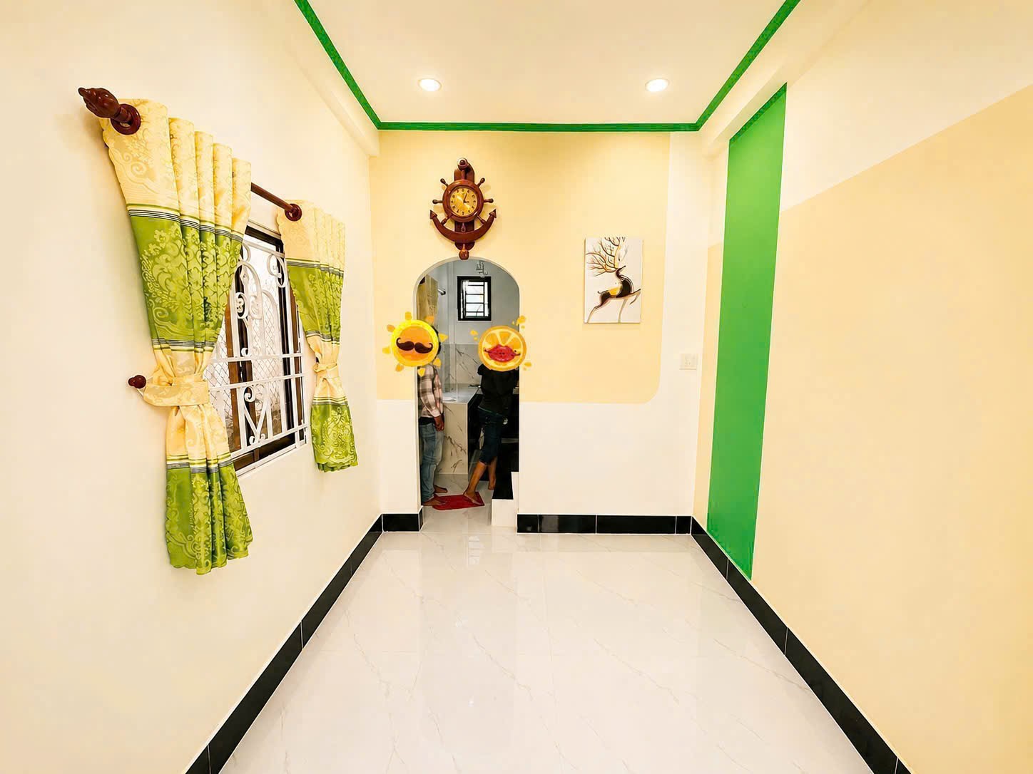 Bán nhà trệt lầu mới đẹp gần chợ Cái Răng