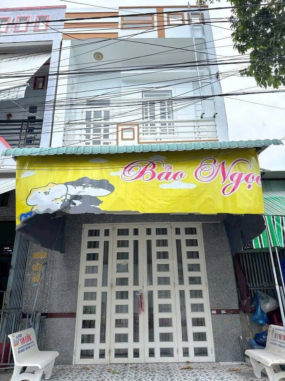 Cho thuê nhà trệt lầu đường Phạm Thế Hiển thuận tiện mở văn phòng