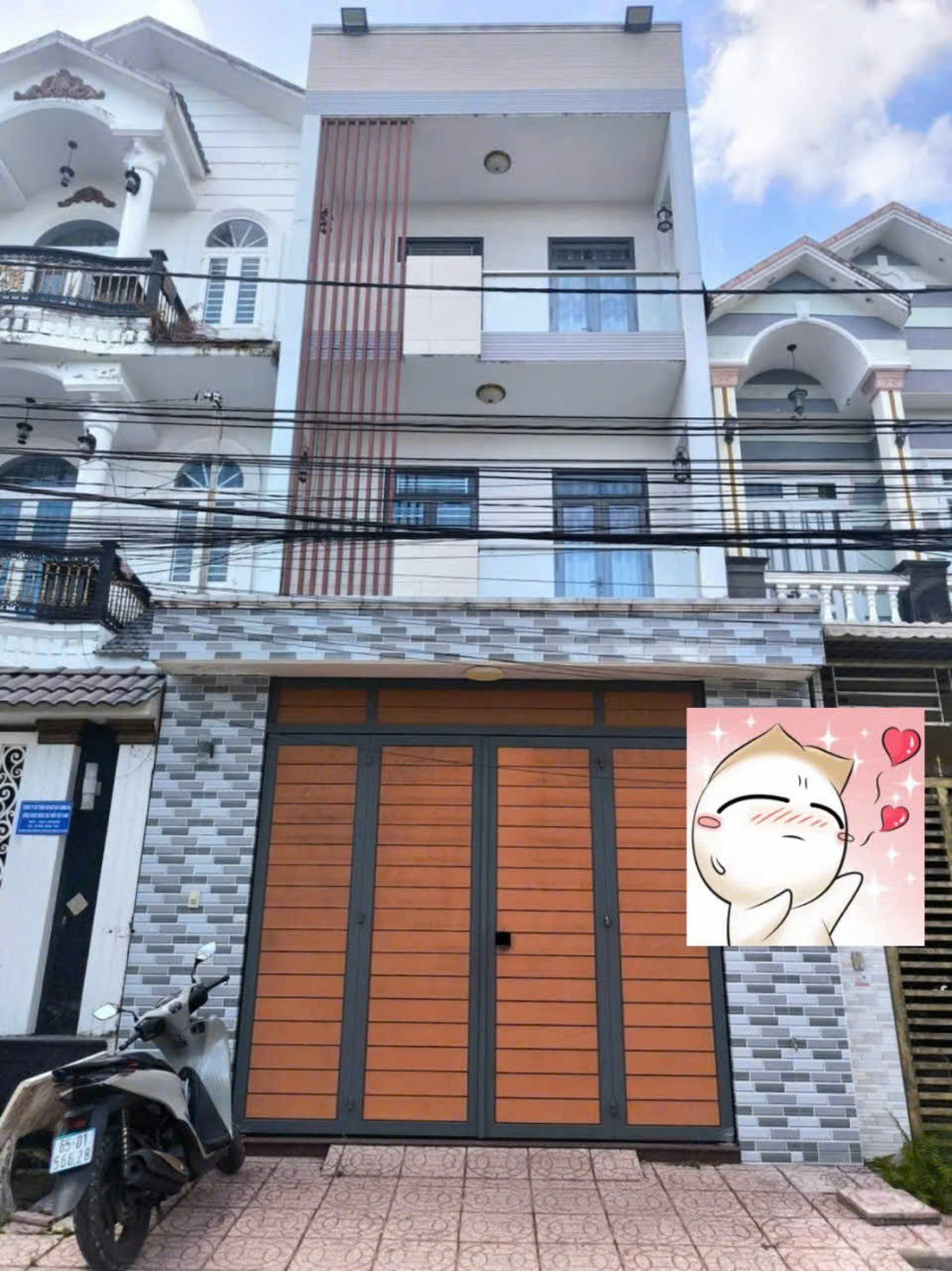Nhà cho thuê nguyên căn tại KDC Quân Báo 4 phòng ngủ đủ nội thất