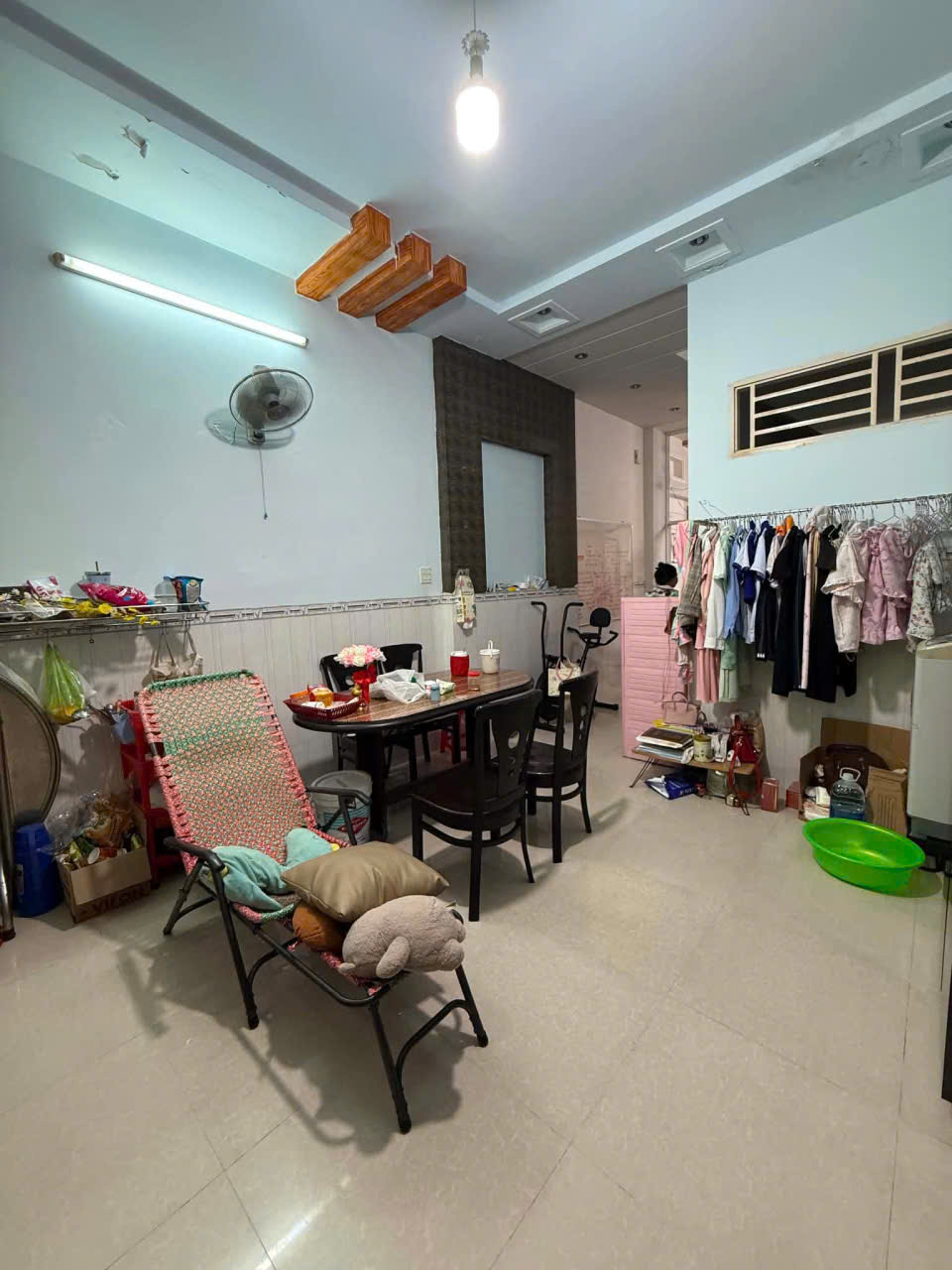 Cho thuê nhà trệt lầu 3 phòng ngủ kdc 91B giá rẻ