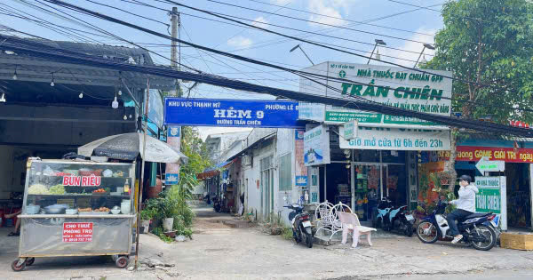 Bán nền hẻm 9 Trần Chiên gần đại học Tây Đô