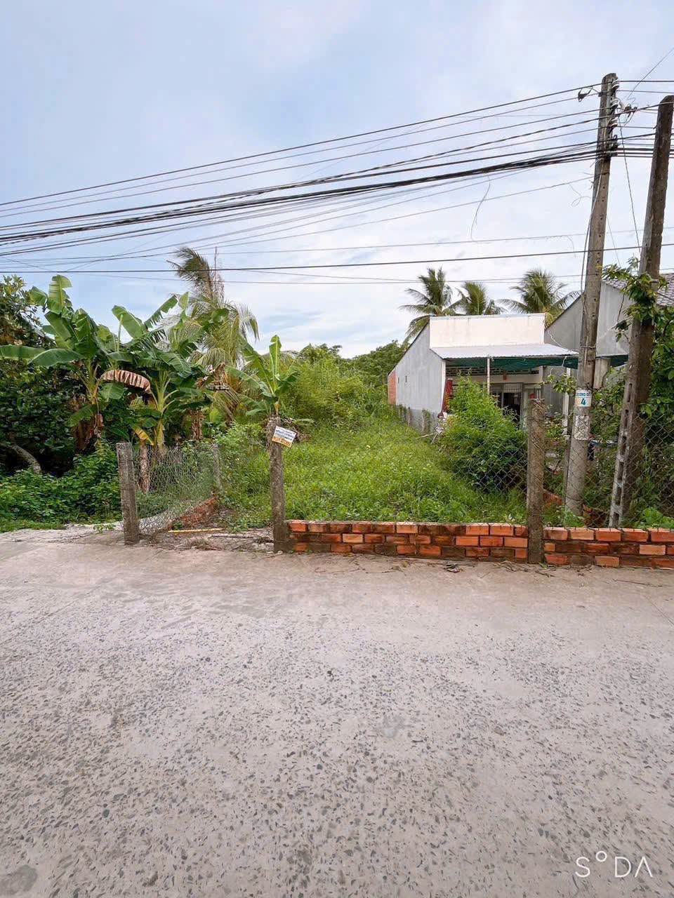 Bán nền thổ cư 6x32 (223 m2) - Rạch Đường Gỗ, Cái Răng