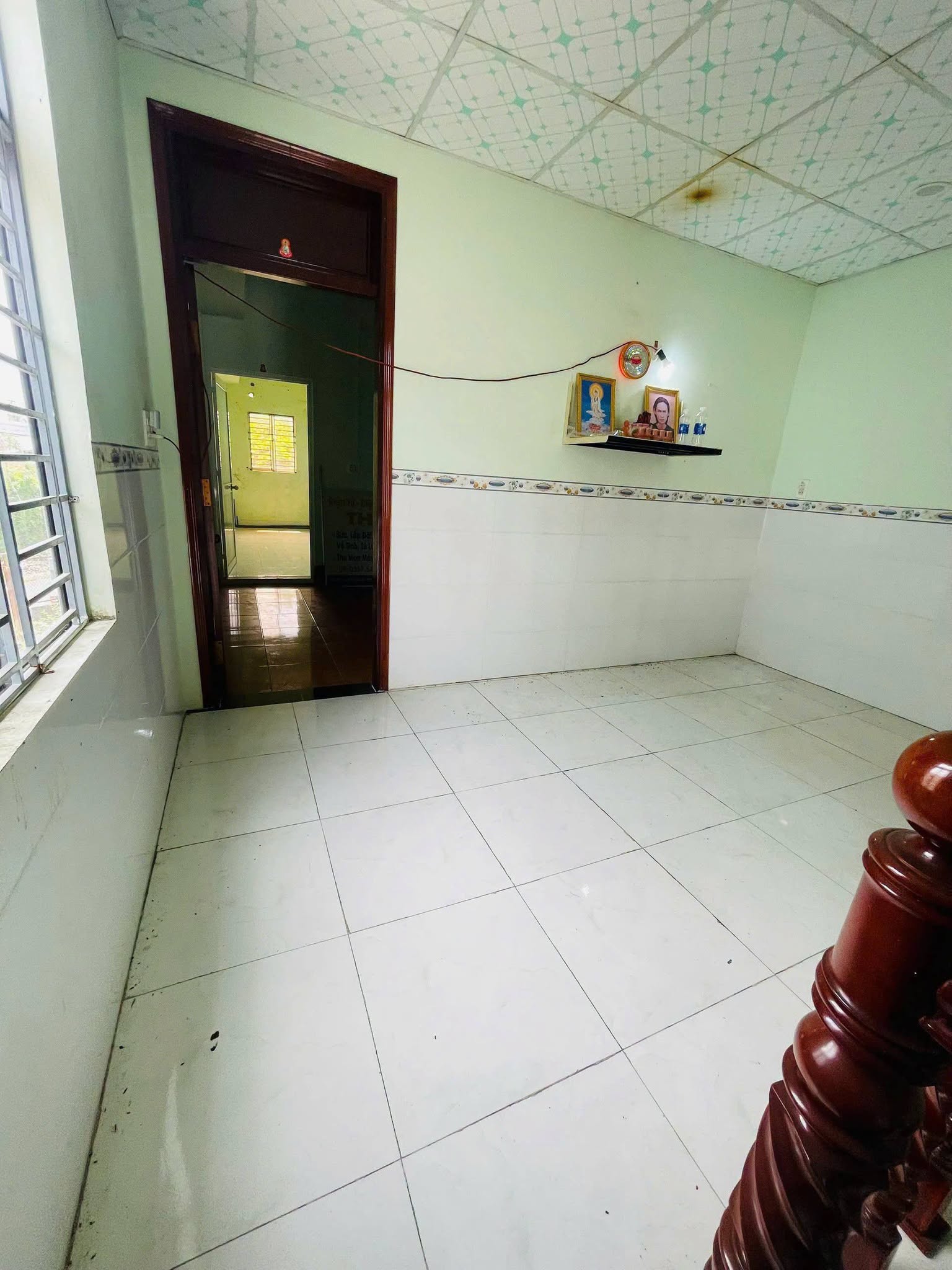Nhà 3 phòng mới cho thuê 6 triệu/tháng - Hẻm ô tô Trần Quang Diệu